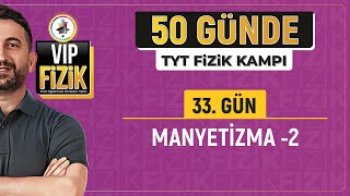 Mıknatıs ve manyetik alan konu anlatımı 2  33Gün 2Video  2025 TYT Fizik kampı [upl. by Millard929]