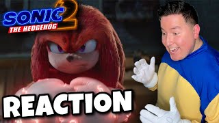 Sonic The Hedgehog 2 Trailer REACTION [upl. by Nekcarb]