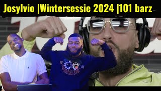 Josylvio Wintersessie reaction  101 Barz [upl. by Ahsyt]