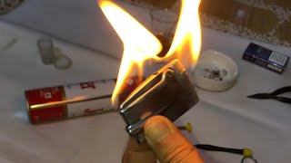 Repairing an old RONSON lighter that is leaking gas [upl. by Llenil411]