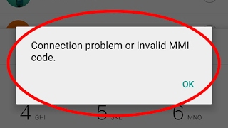 Fix Connection problem or invalid MMI code Error in AndroidTablet [upl. by Spearman]