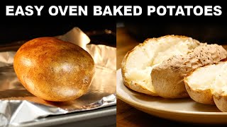 How To Cook Oven Baked Potatoes [upl. by Valley425]