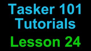 Tasker 101 Tutorials Lesson 24  Text SMS Message Pop Up wAction Buttons [upl. by Eenwat]