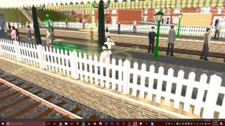 RWS Gordon on Sodor with 12 coaches Vicarstown to Knapford Station [upl. by Tisha]