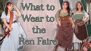 RenFaire Survival Guide Clothing  What to Wear to Renaissance Festivals [upl. by Ashraf832]