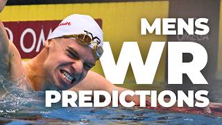 PARIS 2024 Swimming WORLD RECORD Predictions Mens Edition [upl. by Goddord709]