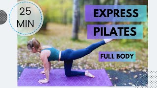 Pilates Full Body AtHome Workout 25 Minutes Intermediate [upl. by Amari]