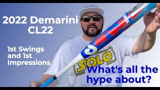 Softball Bat Review NEW Demarini 2022 Chris Larsen USSSA softball bat [upl. by Woodall]