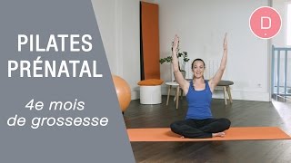 Pilates Prénatal – 4ème mois de grossesse [upl. by Clippard]