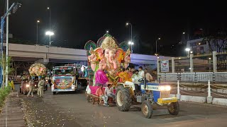 Ganesh Nimajjanam 8 Day 2023  Ganesh visarjan 2023 Tank Bund  Ganesh chaturthi 2023 [upl. by Netneuq944]