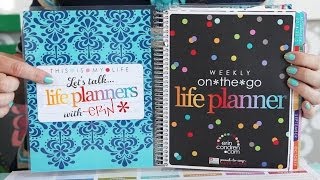 Erin Condren Lets Talk Life Planners Inside the 201415 Planner [upl. by Eimmelc]