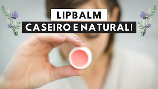 COMO FAZER HIDRATANTE LABIAL  SUPER FÁCIL [upl. by Oliana]