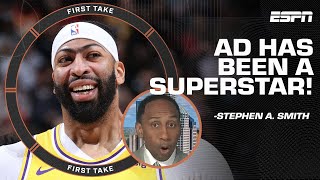 Anthony Davis has been a SUPERSTAR 🤩 Stephen A cant dismiss the Lakers title hopes  First Take [upl. by Geldens541]