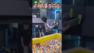 Messi VS Lehmann VS Garnacho VS Grealish VS Griezmann VS Ronaldo Crazy Jumps Challenge [upl. by Leanora]