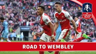 Arsenals Road to Wembley  2017 Emirates FA Cup Final [upl. by Runck]