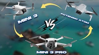 Potensic Atom vs DJI Mini 3 Series InDepth Mini Drone Comparison [upl. by Milo]