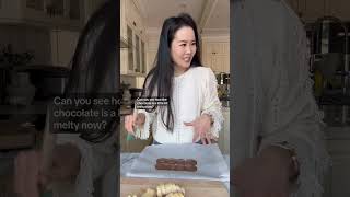 How to Make REESES Peanut Butter Chocolate BANANA Bars [upl. by Tsiuqram282]