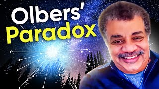 Why is the Night Sky Dark  Neil deGrasse Tyson Explains [upl. by Ilatfan]