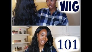 WIG 101 The Basics EVERYTHING YOU NEED TO KNOW ABOUT WIGS [upl. by Aioj268]