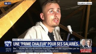 Une entreprise du Vaucluse propose à ses salariés une quotprime chaleurquot [upl. by Ramedlaw760]