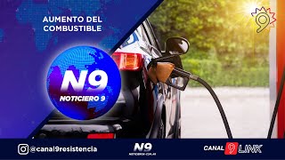 AUMENTO DEL COMBUSTIBLE  NOTICIERO 9 [upl. by Yrrem]