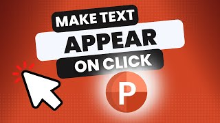 How To Make Text Appear And Disappear On Click In PowerPoint [upl. by Michigan853]