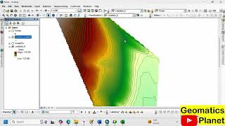 Creating Contour Maps in ArcMap From TIN to Interpolation and Cartography Tools [upl. by Arac]