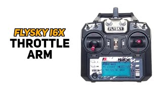 Flysky i6X Throttle Hold Setup  Throttle Kill Switch [upl. by Dlorag373]