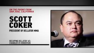 Scott Coker on Chandler vs Henderson amp TV Competition  quotThe Fights Really Deliveredquot [upl. by Koran]