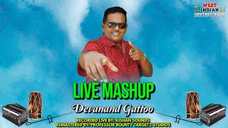 Devanand Gattoo  Live Mashup Live Remastered 2024 Traditional Chutney [upl. by Ailuj]