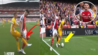 Declan Rice Red Card vs Brighton  Declan Rice received his first red card  Arsenal vs Brighton [upl. by Segalman]