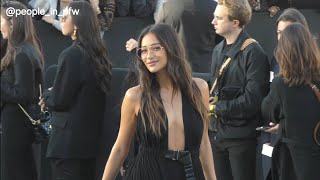 Shay Mitchell PLL  Louis Vuitton SS25 fashion show in Paris  01102024 [upl. by Thar]