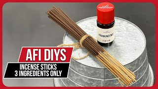 How to Make Incense Sticks for Beginners  EASY [upl. by Vaughn]