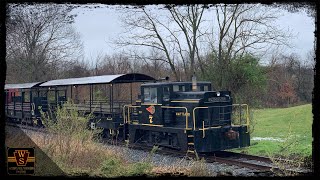 Walkersville Southern Railroad Blowing Through The Maryland Marsh [upl. by Epotimet]