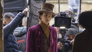 See Timothée Chalamet on the Set of WONKA [upl. by Lenzi]