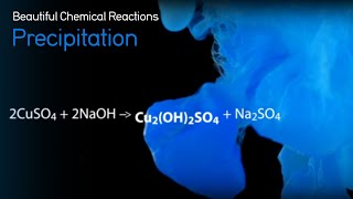 Beautiful Chemical Reactions  Precipitation [upl. by Ydnes]