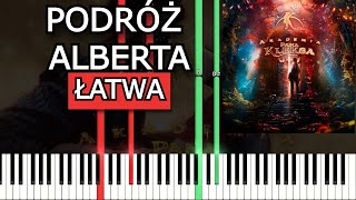 Podróż Alberta ŁATWA  Kleks  Piano Tutorial [upl. by Meuse]