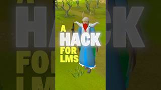 A hack for LMS… 👾🕹️ oldschoolrunescape osrs [upl. by Anavi]