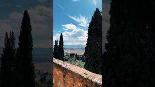 Traumhafte Aussicht in Pienza ToskanaEntdecken ReiseAbenteuer [upl. by Alleen493]