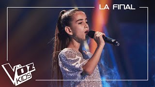 Alira Moya cantan quotEmpiezo a recordartequot  La Final  La Voz Kids Antena 3 2024 [upl. by Anyel]