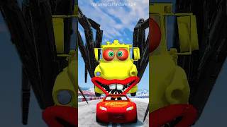 Epic Escape From The Lightning McQueen Bots Eater  Coffin Dance Song Cover shorts [upl. by Dnaltruoc]