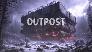 Outpost  Dystopian Ambience  Binaural  Winter Forest  Focus Meditation Relaxation [upl. by Henghold]