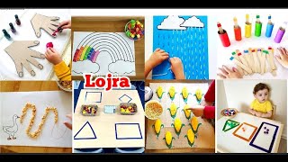 LOJRA PER FEMIJE  Luaj ne shtepi  Mëso Numrat Ngjyrat Shkronjat  Games for kids at home  DIY [upl. by Kasevich]