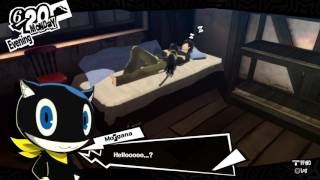 Persona 5  621 Thursday Morgana Bond Grows Kitty Talk Unlocked Reason for Jokers Luck Chat [upl. by Norha]