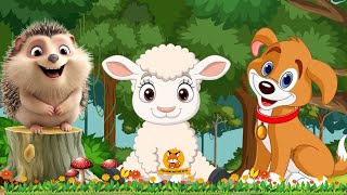 Happy Animal Moments Moose Giraffe Red Panda Sheep  Animal Sounds [upl. by Aarika]