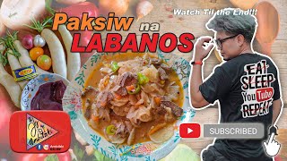 PAKSIW NA LABANOS  Kilawin Guisado Labanos  Radish Recipe [upl. by Nylirek]