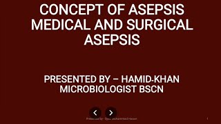 Microbiology  Concept of asepsis in UrduMedical and surgical asepsisChain of infection in Urdu [upl. by Chelsy]