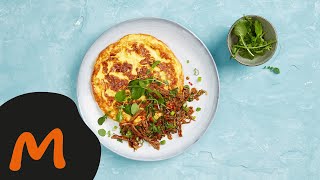 Omelette mit mariniertem Pulled Pork – Migusto Rezept [upl. by Etteuqram]