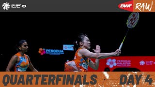 PERODUA Malaysia Masters 2024  Day 4  Court 2  Quarterfinals  Session 2 [upl. by Lekim]