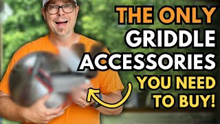 The TOP 5 GRIDDLE ACCESSORIES that You ACTUALLY NEED for the BEST Flat Top Grilling Must Haves [upl. by Ardnaxela]